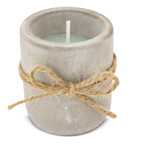 VELA AROMÁTICA ECOCEMENTO "STELLA"