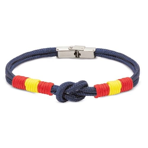 PULSERA BANDERA ESPAÑA AJUSTABLE "NEW BARLOVENTO"