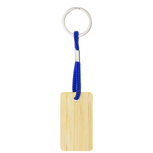 LLAVERO DE BAMBÚ RECTANGULAR