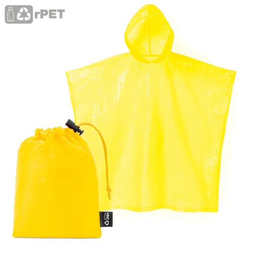 PONCHO CON BOLSA RPET "BROSS"