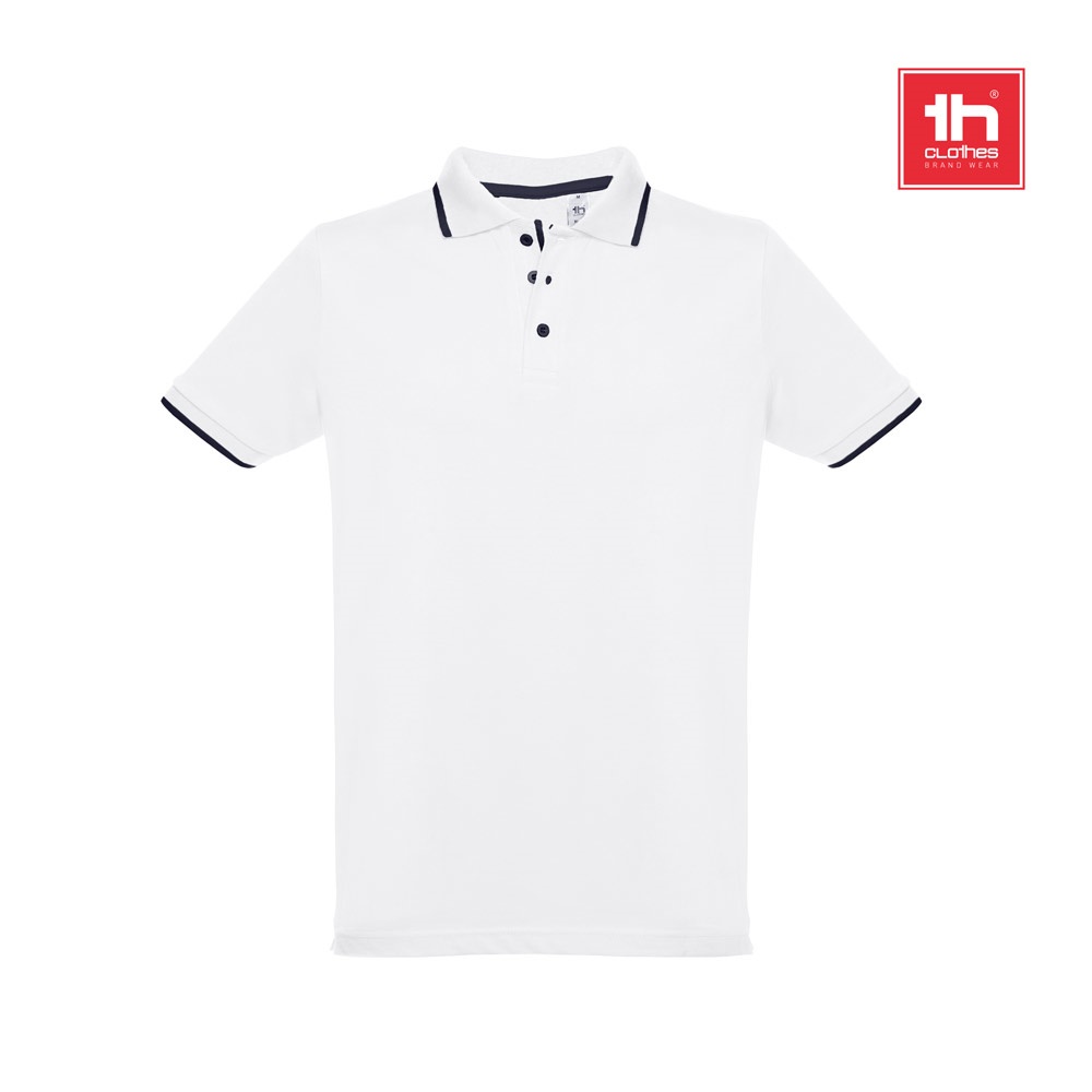THC ROME WH. Polo "slim fit" para hombre