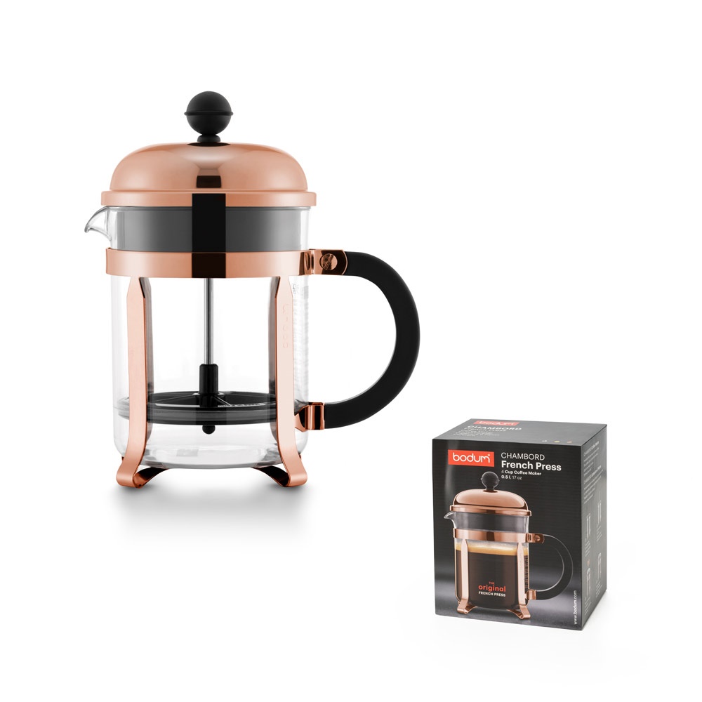 CHAMBORD COPPER 500. Cafetera 500ml