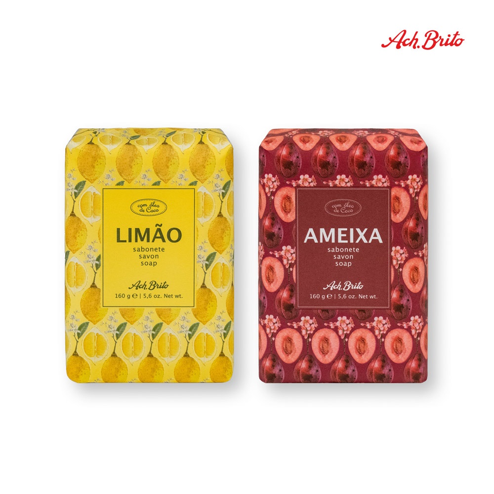 FRUTADOS II. Jabones a base de componentes vegetales, enriquecidos con aceite de coco (160 g)
