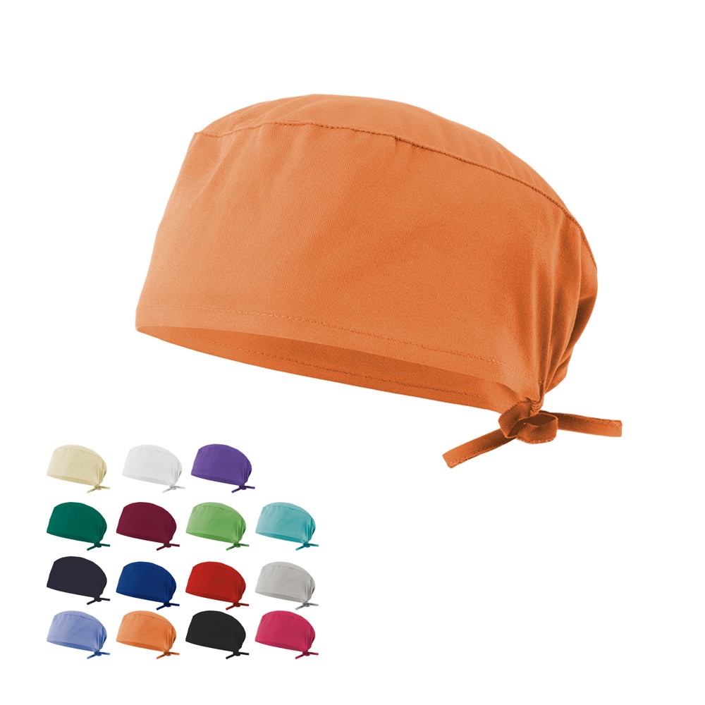 VL ENLIL. Gorro sanitario de sarga (190g/m²), en algodón (35%) y poliéster (65%)