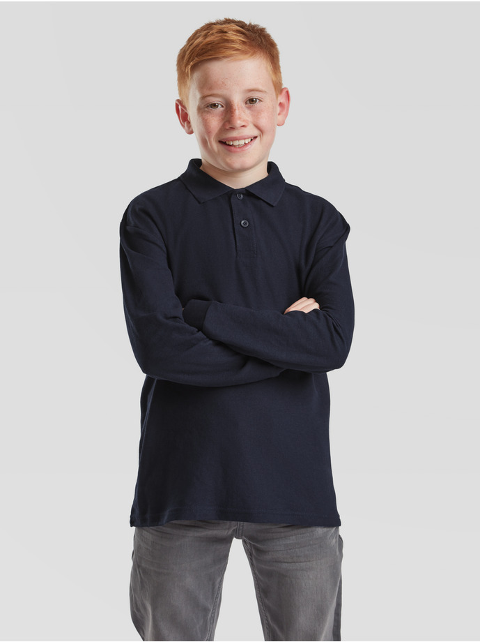 Kids L/S Polo 65 35