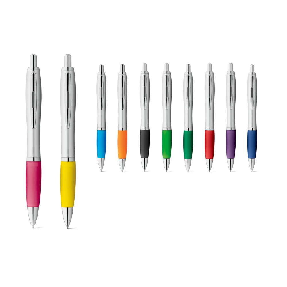 SWING. Bolígrafo fabricado en ABS con clip en aluminio