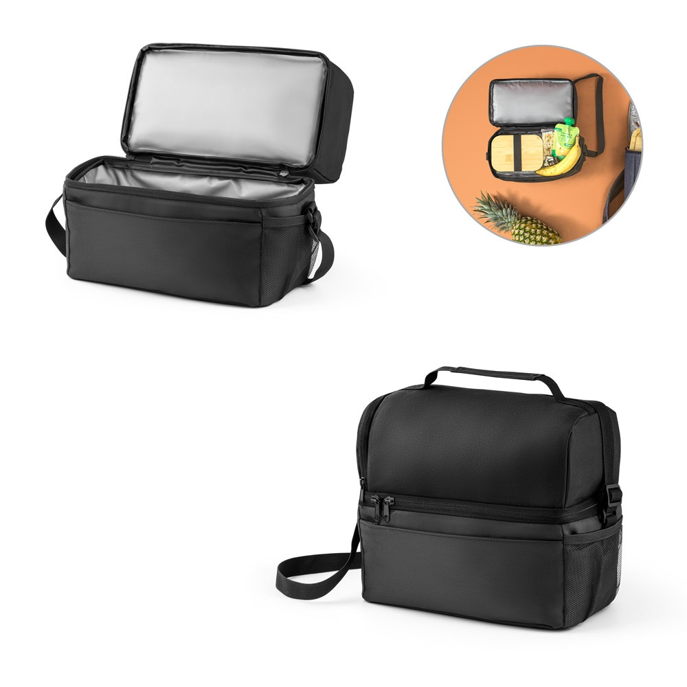 ZIPPERS COOLER. Mochila térmica 7 L en 300D y 840D Jacquard