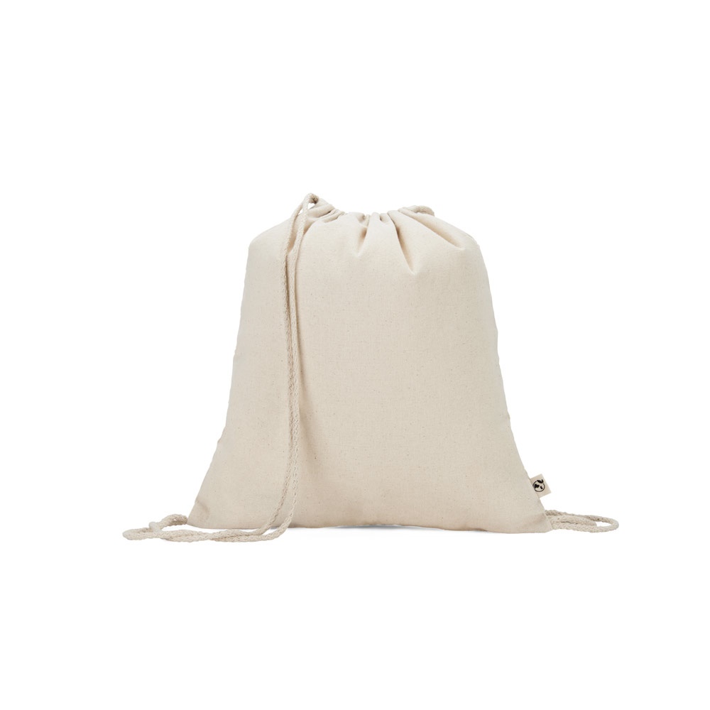 MAIORCA. Bolsa mochila 100% algodón reciclado (180 g/m²)
