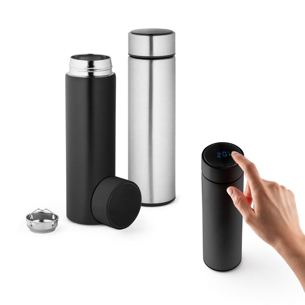 ROSSI. Botella termo aislada al vacío de 470 mL