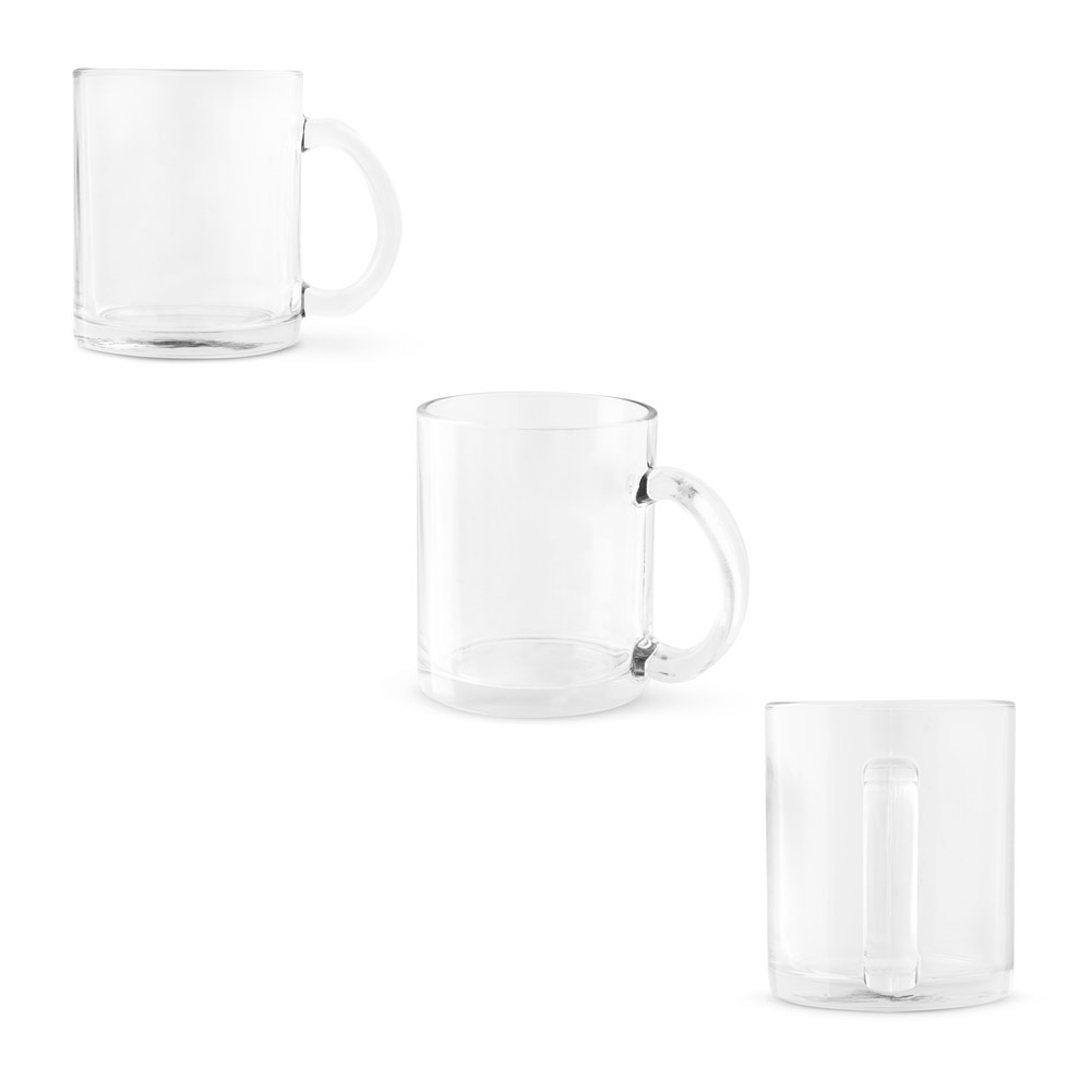 CARMO. Taza de cristal para sublimación de 350 mL
