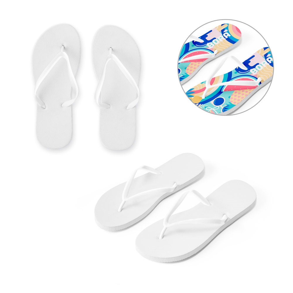 BALI S / M. Pantuflas con suela sublimable totalmente personalizables