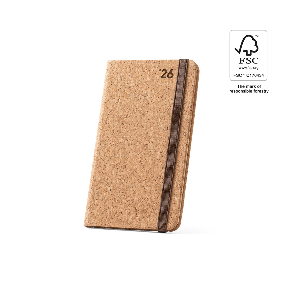 POMAR POCKET. Agenda de corcho