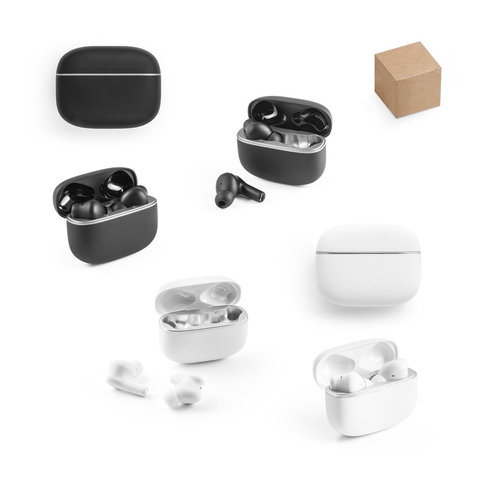 CAUBY. Auriculares inalámbricos con ANC y 7 horas de autonomía en ABS reciclado (100% rABS)