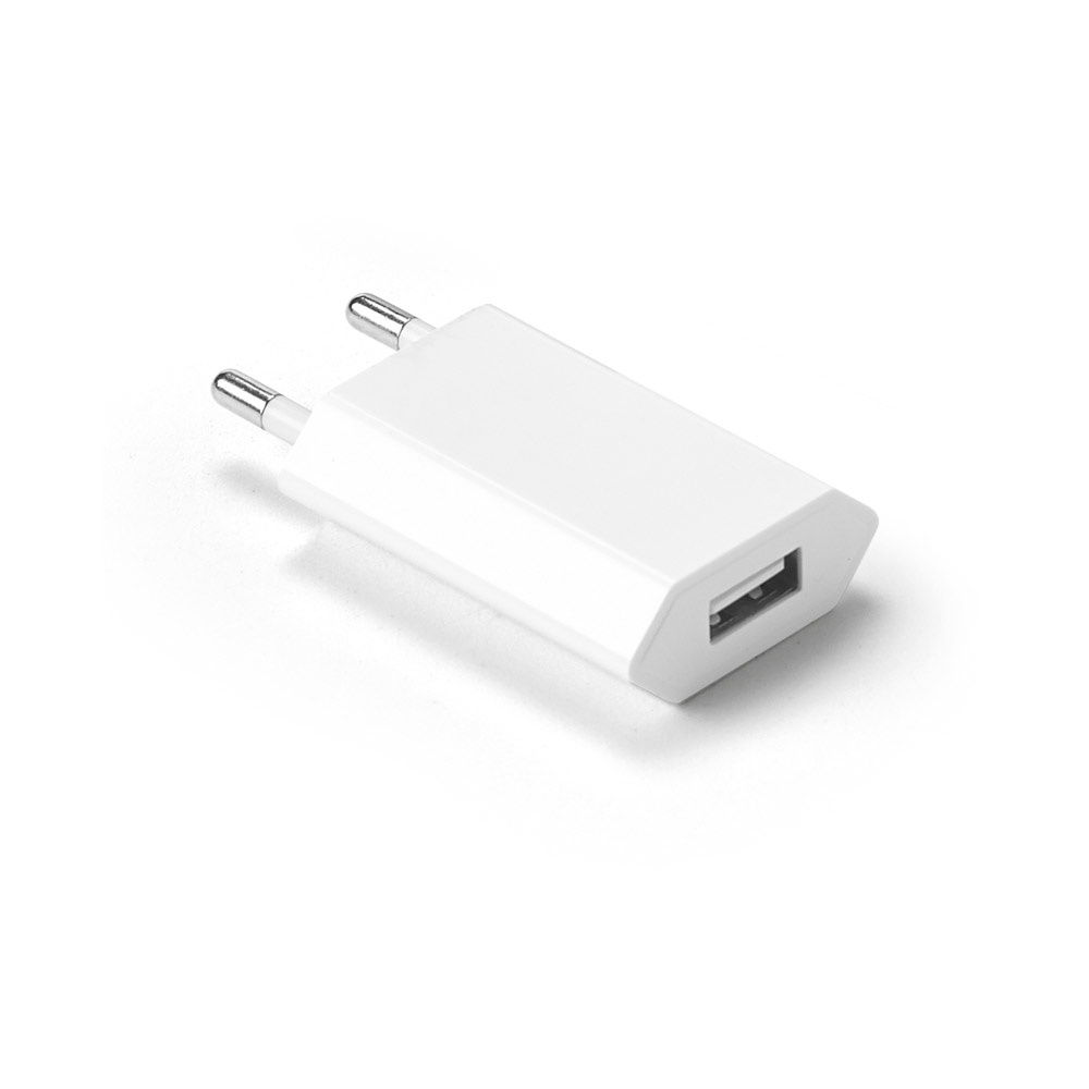 WOESE. Adaptador de corriente USB-A 5W fabricado en ABS reciclado (100% rABS)
