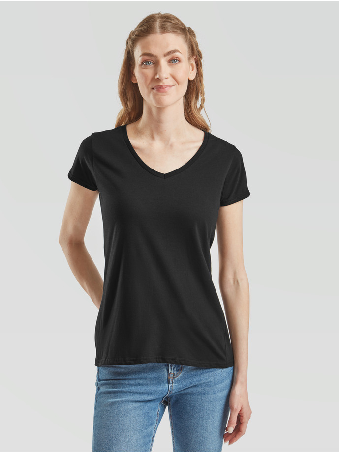Ladies' Iconic 150 V-Neck T