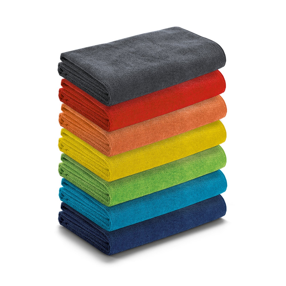 CALIFORNIA. Toalla de playa de microfibra (250 g/m²)