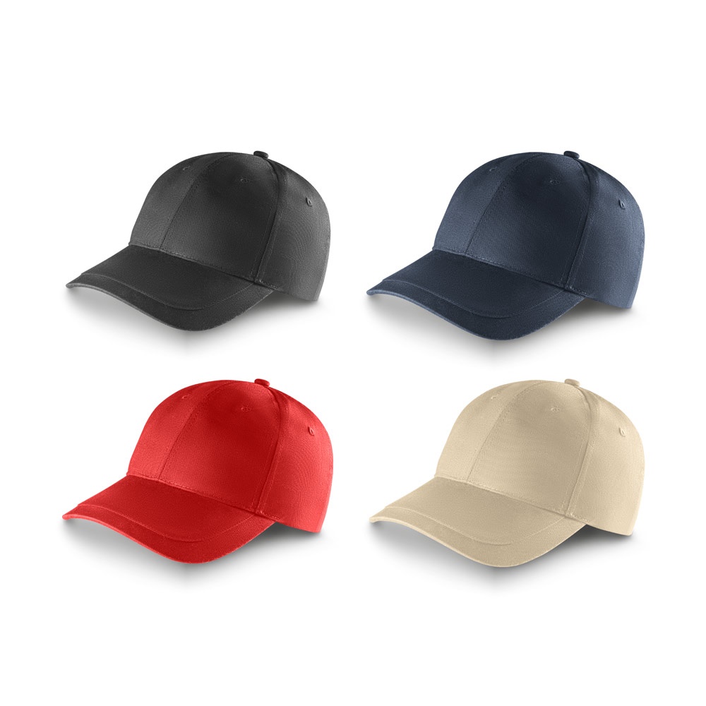 RYAN. Gorra confeccionada en algodón cepillado (65% reciclado)