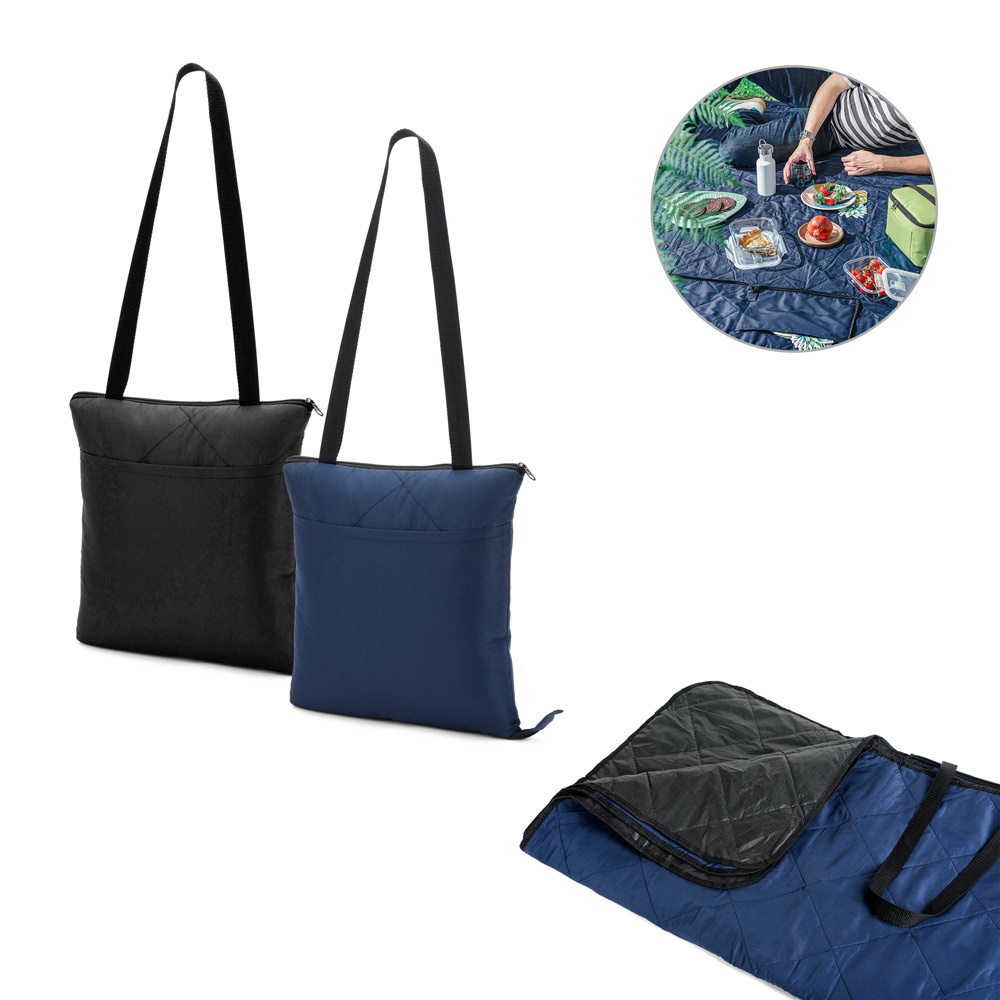 GRADY. Manta de picnic plegable de rPET y PEVA