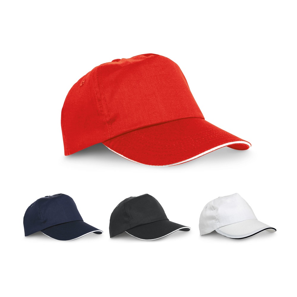CLAIRE. Gorra sandwich de 100% poliéster