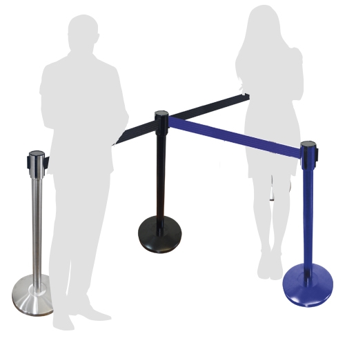 POSTES SEPARADORES CINTA RETRACTIL