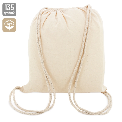 BOLSA MOCHILA ALGODON "ASSAM"