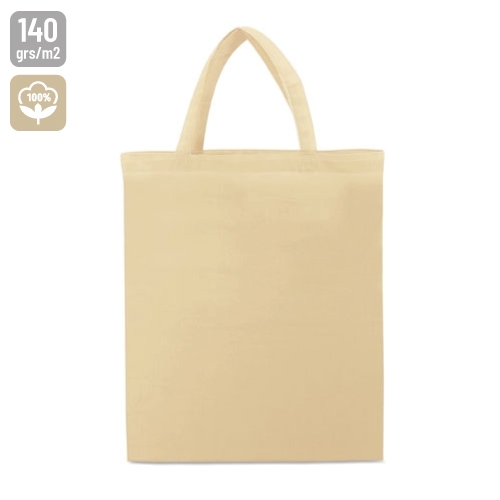 BOLSA DE ASAS CORTAS 100% ALGODON