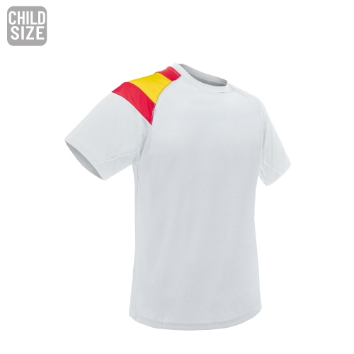 CAMISETA BANDERA NIÑO D&F BL12-14 "GALDANA"
