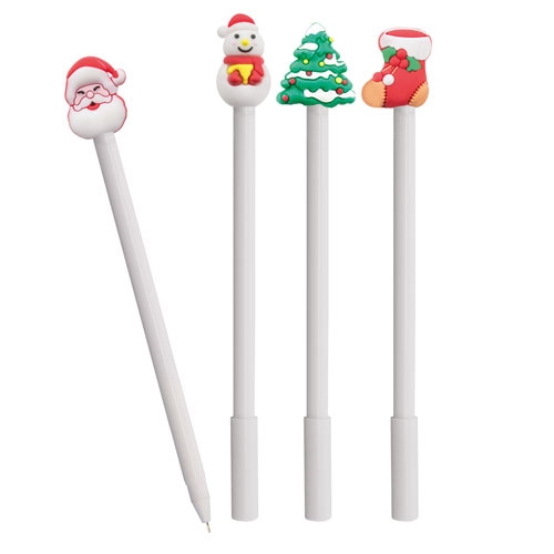 SET DE BOLIGRAFOS NAVIDEÑOS (4 MODELOS)