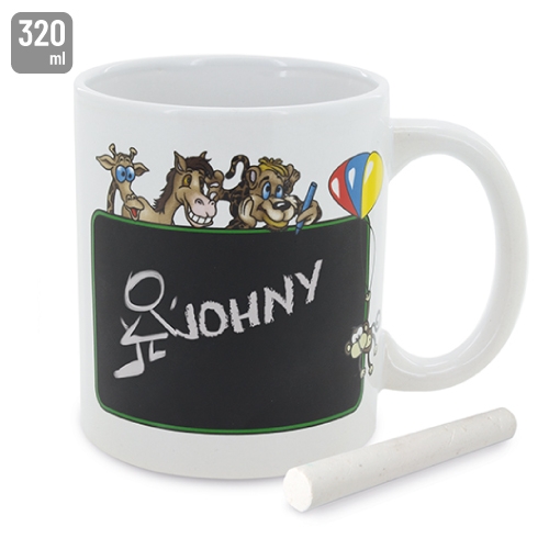 MUG PIZARRA