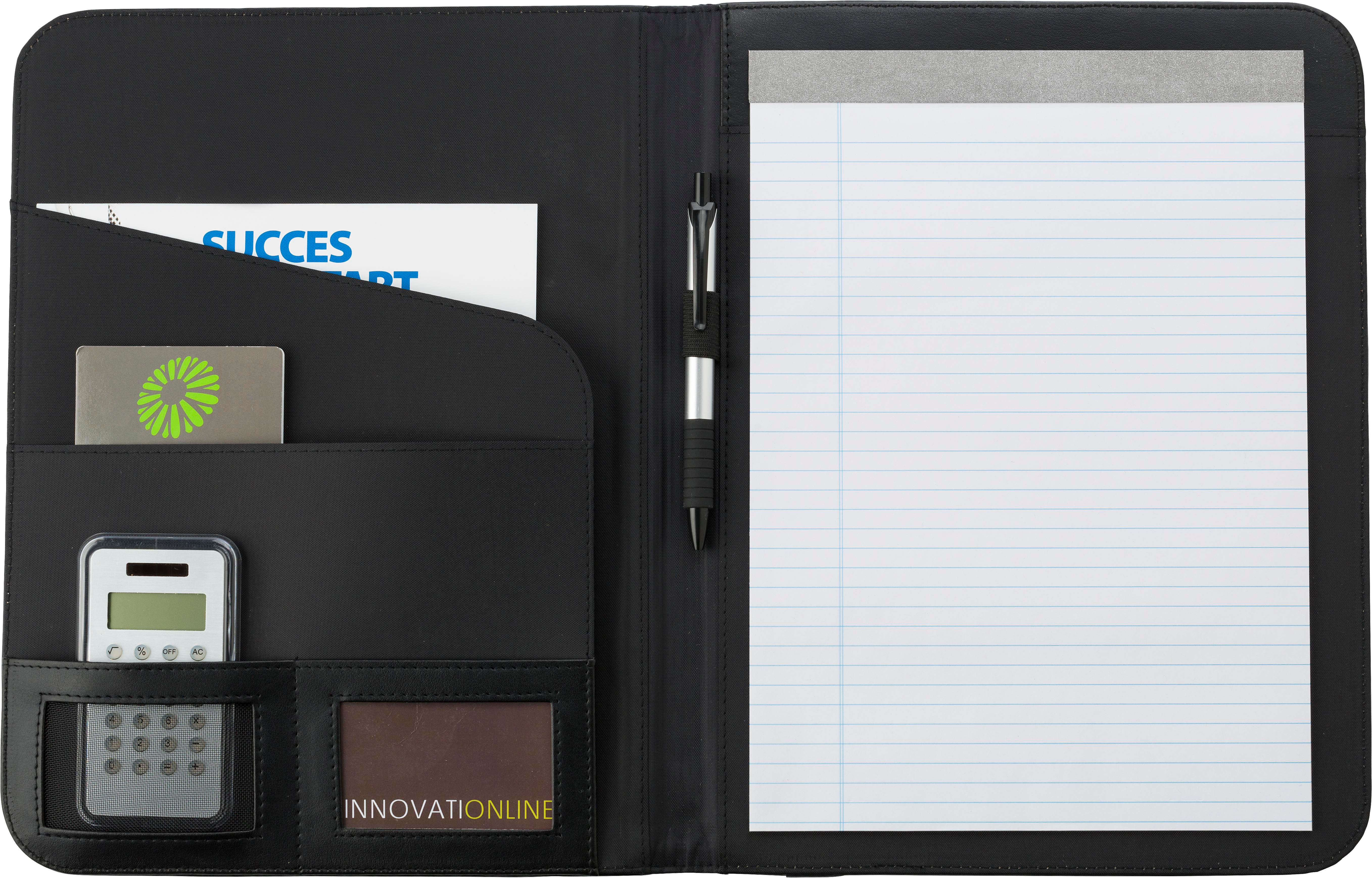 Portadocumentos de PU acolchado Gitta