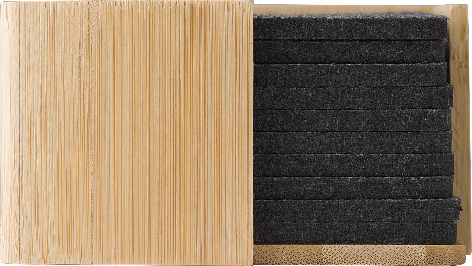 Set de posavasos de fieltro rPET Lawrence