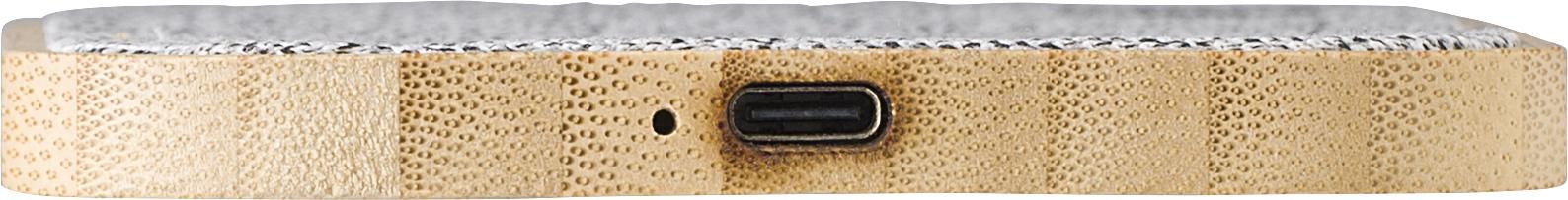 Cargador inalámbrico de bambú Moisés