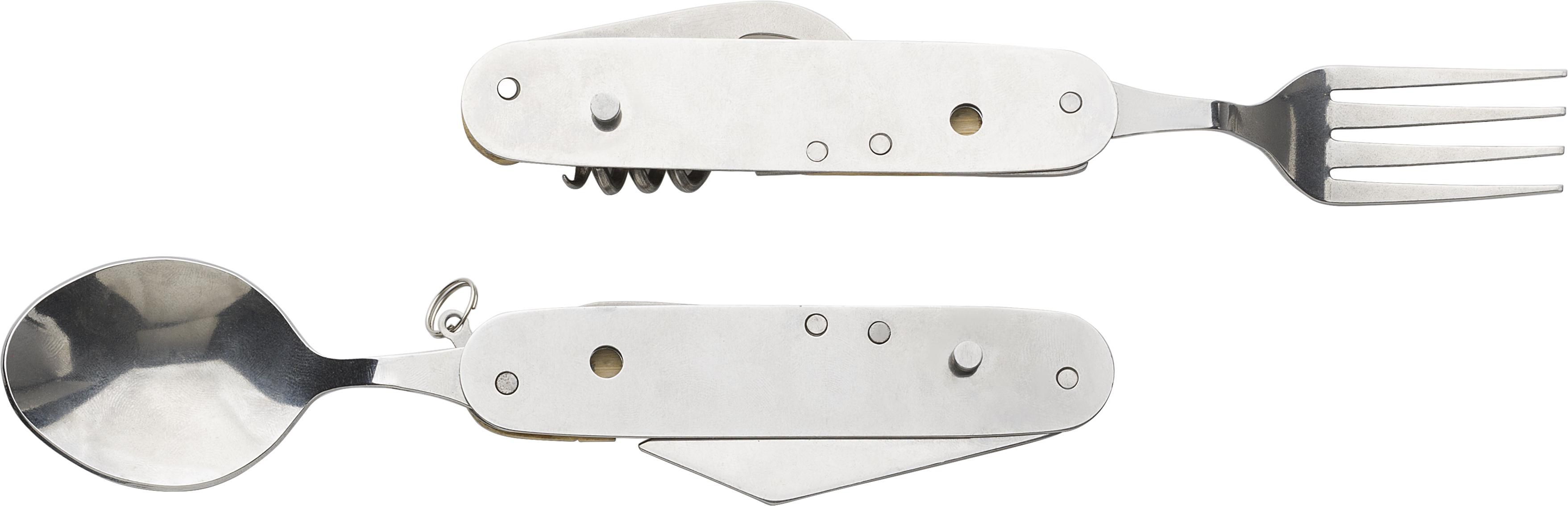 Set de cubiertos de bambú Ainsley