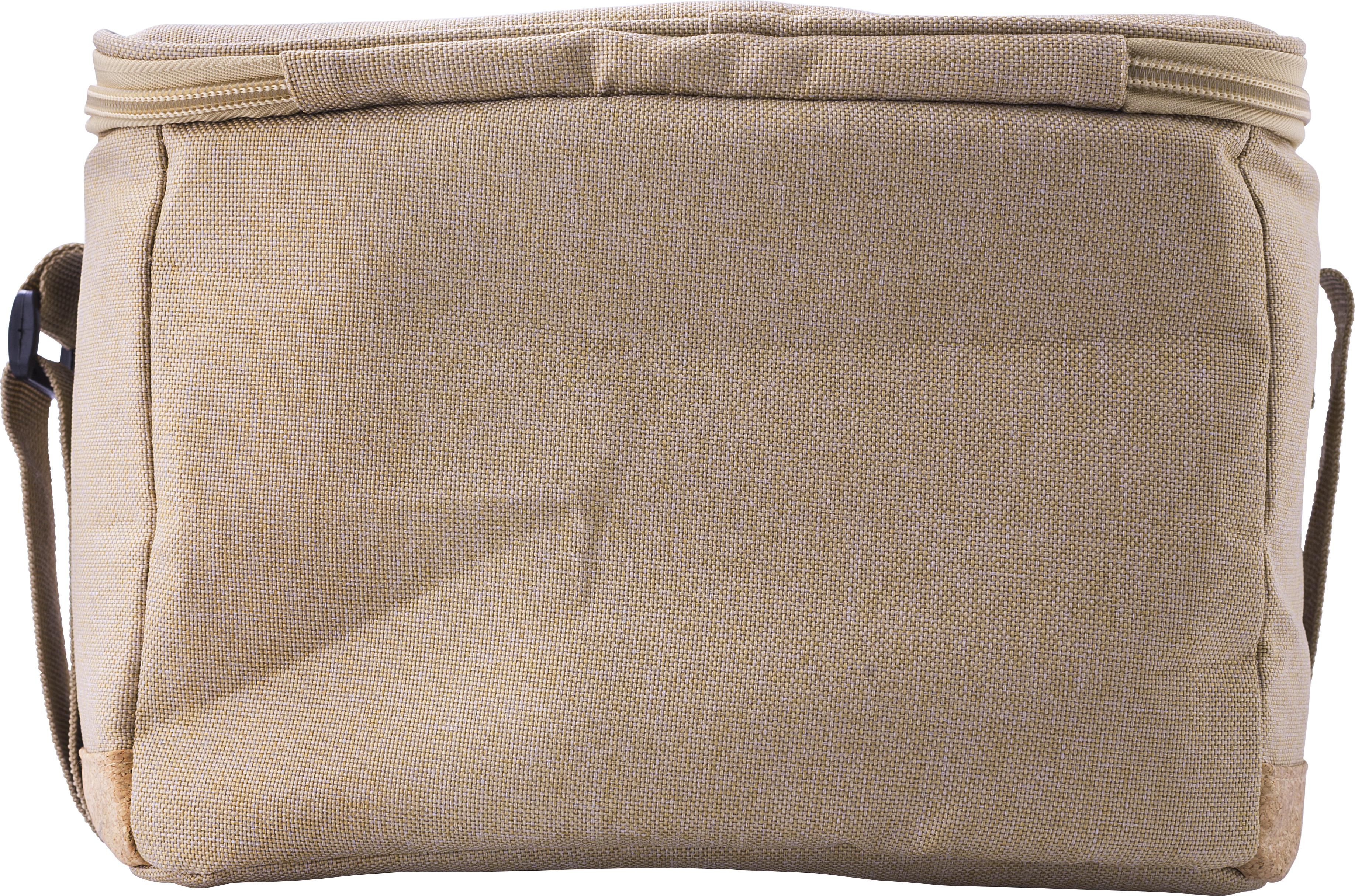 Nevera de rPET y corcho Salvia