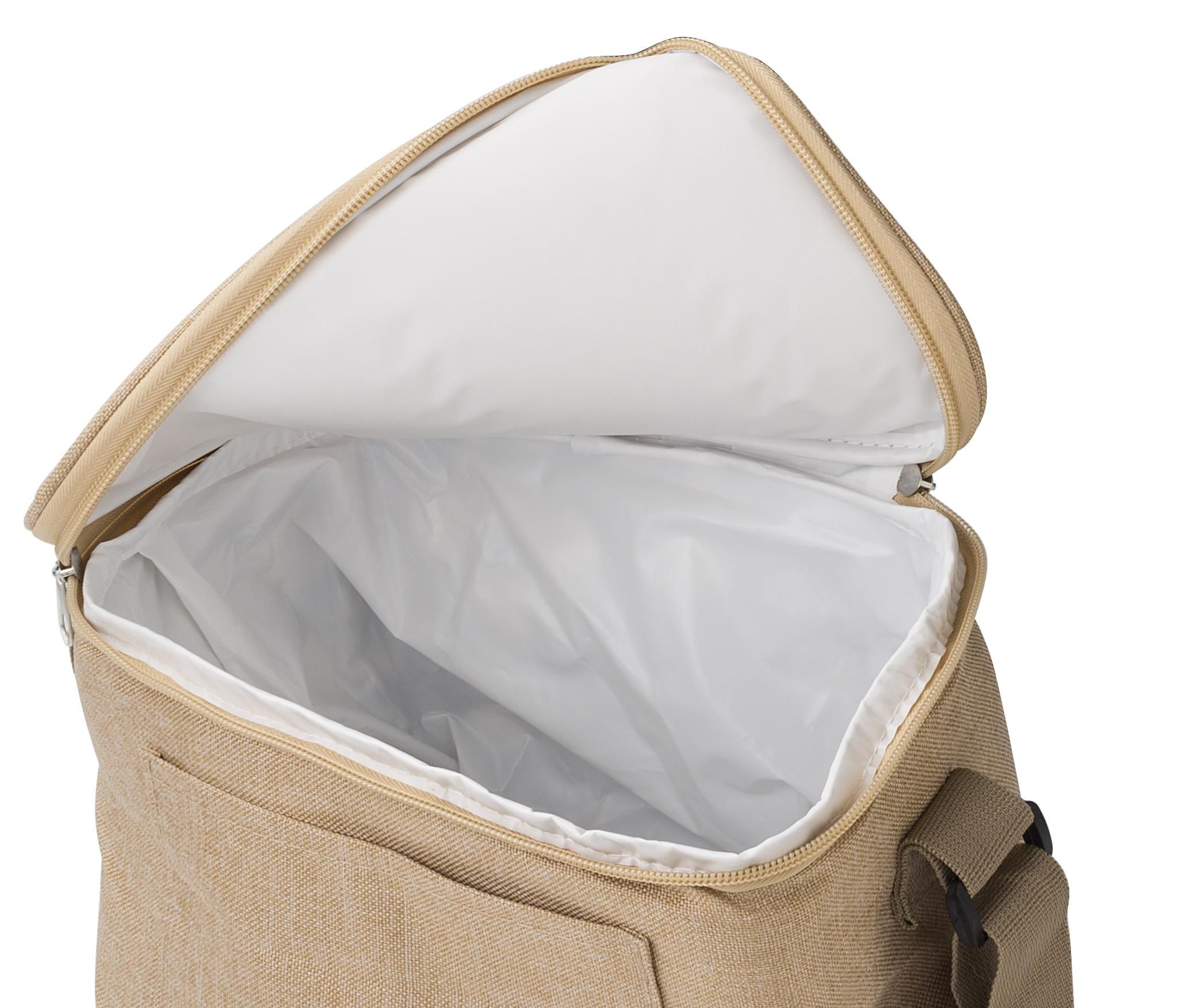 Nevera de rPET y corcho Salvia