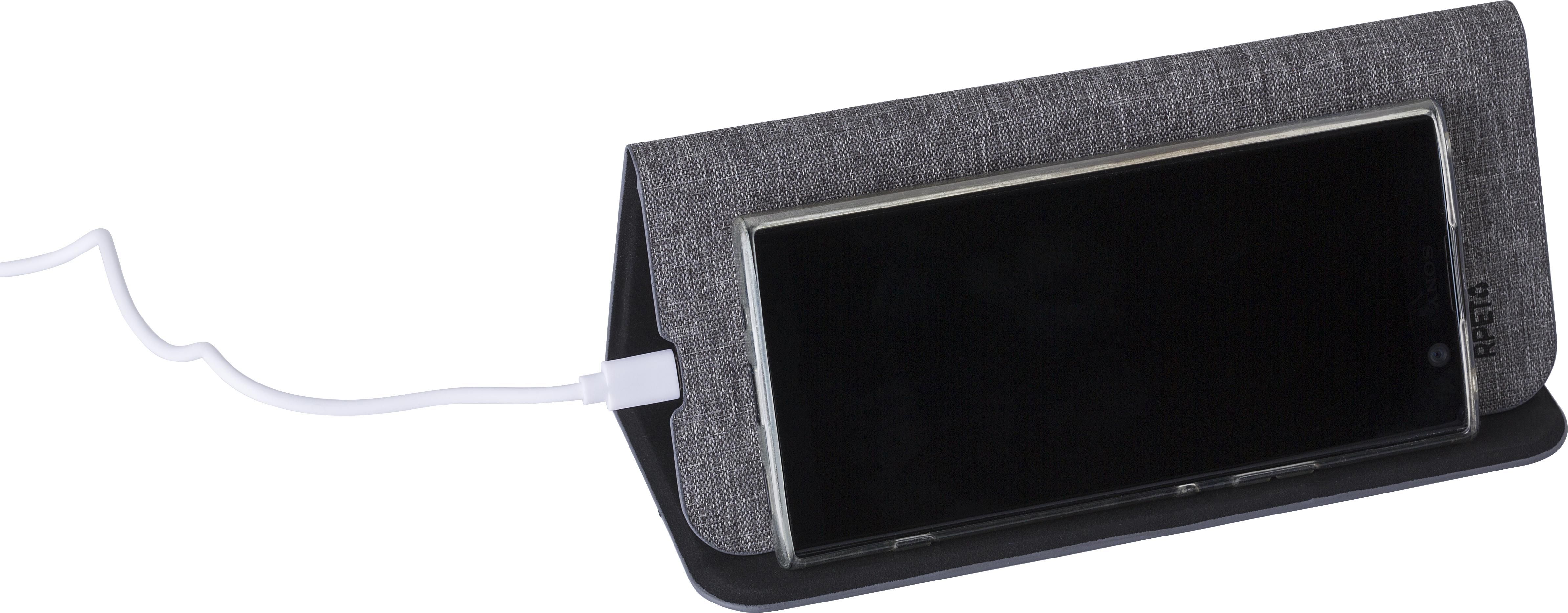 Cargador y alfombrilla de rPET Selene