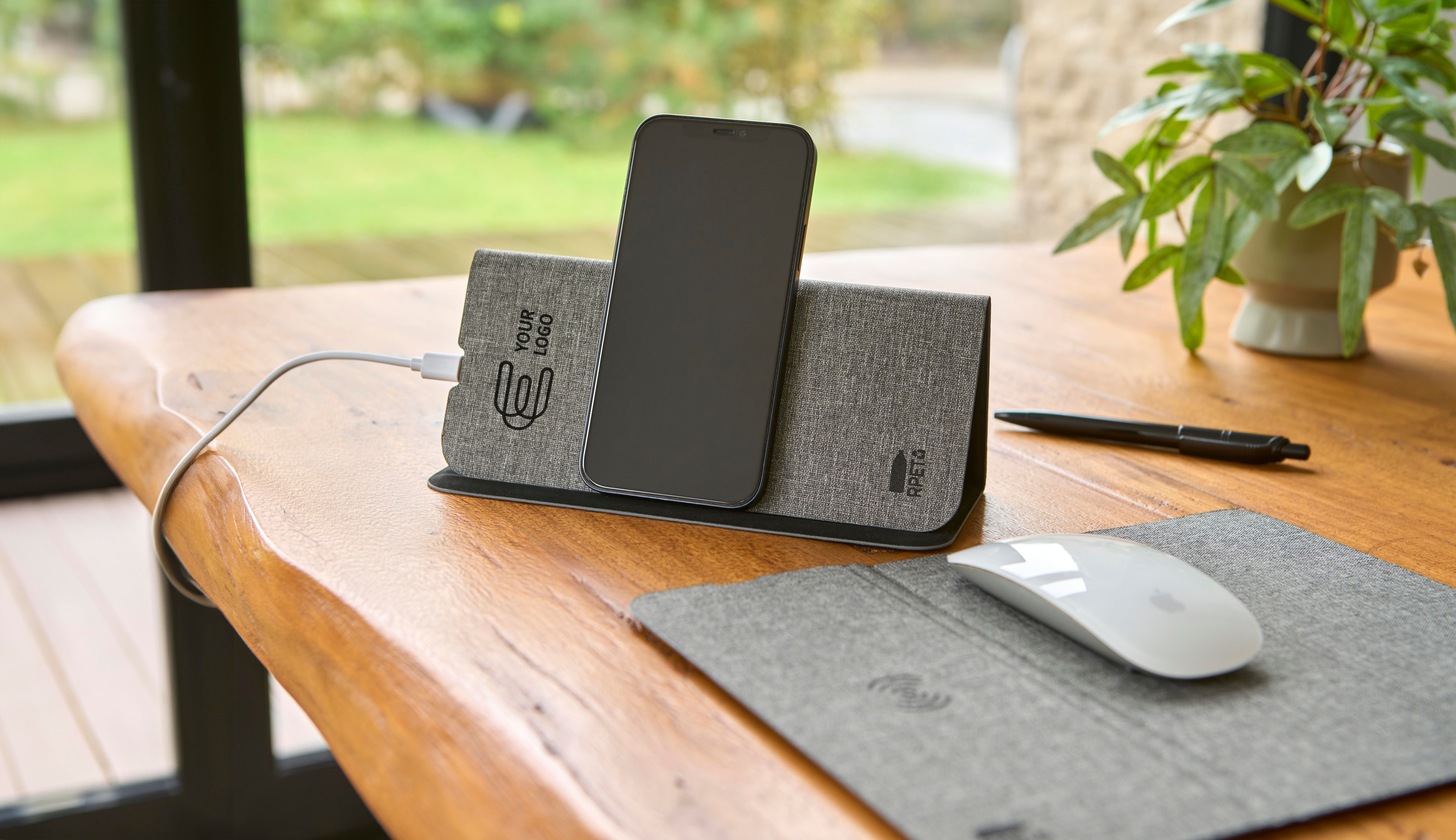 Cargador y alfombrilla de rPET Selene