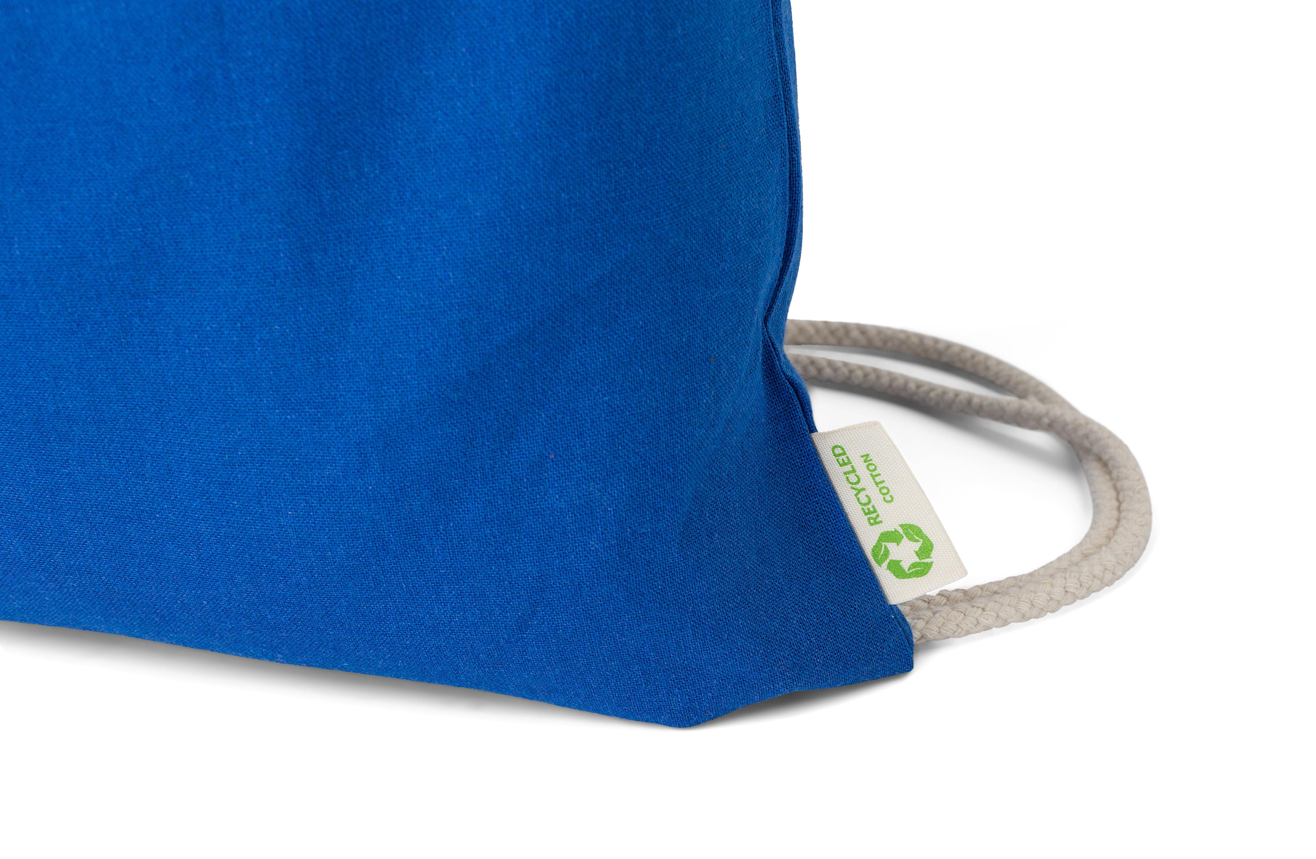 Mochila de algodón reciclado con cordones Joy