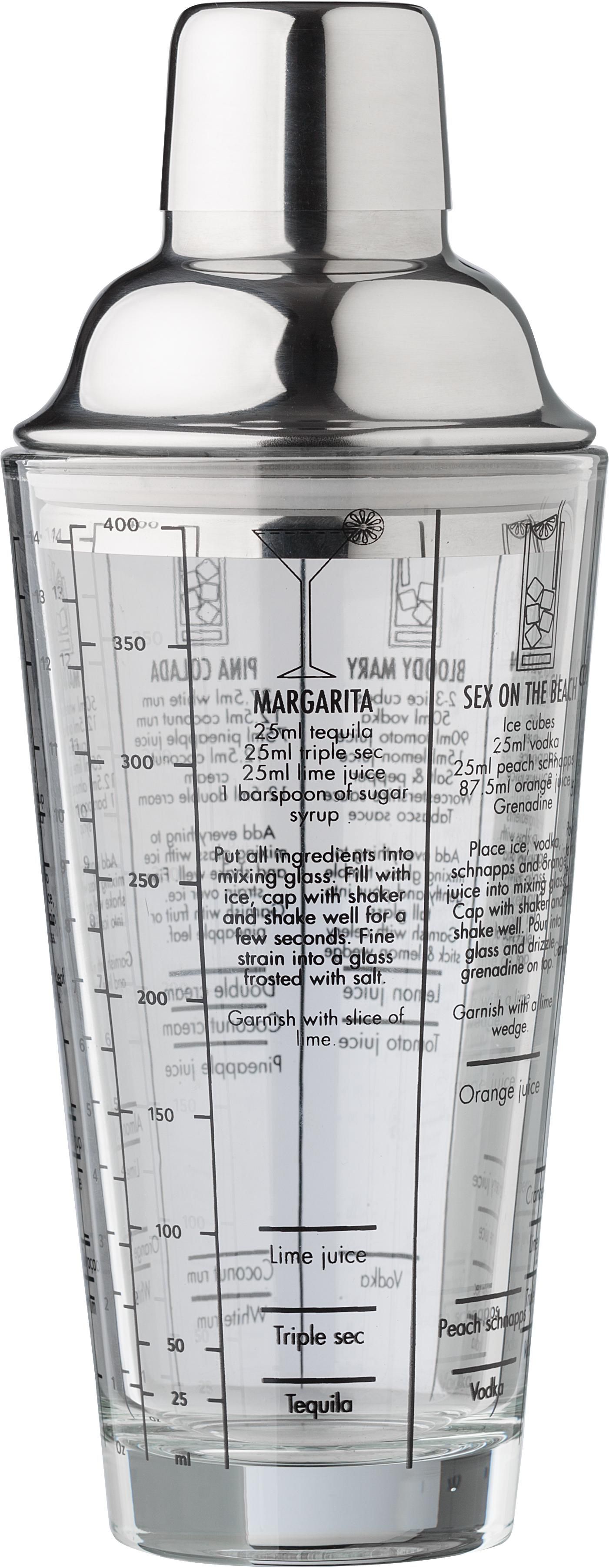 Coctelera de cristal Adela