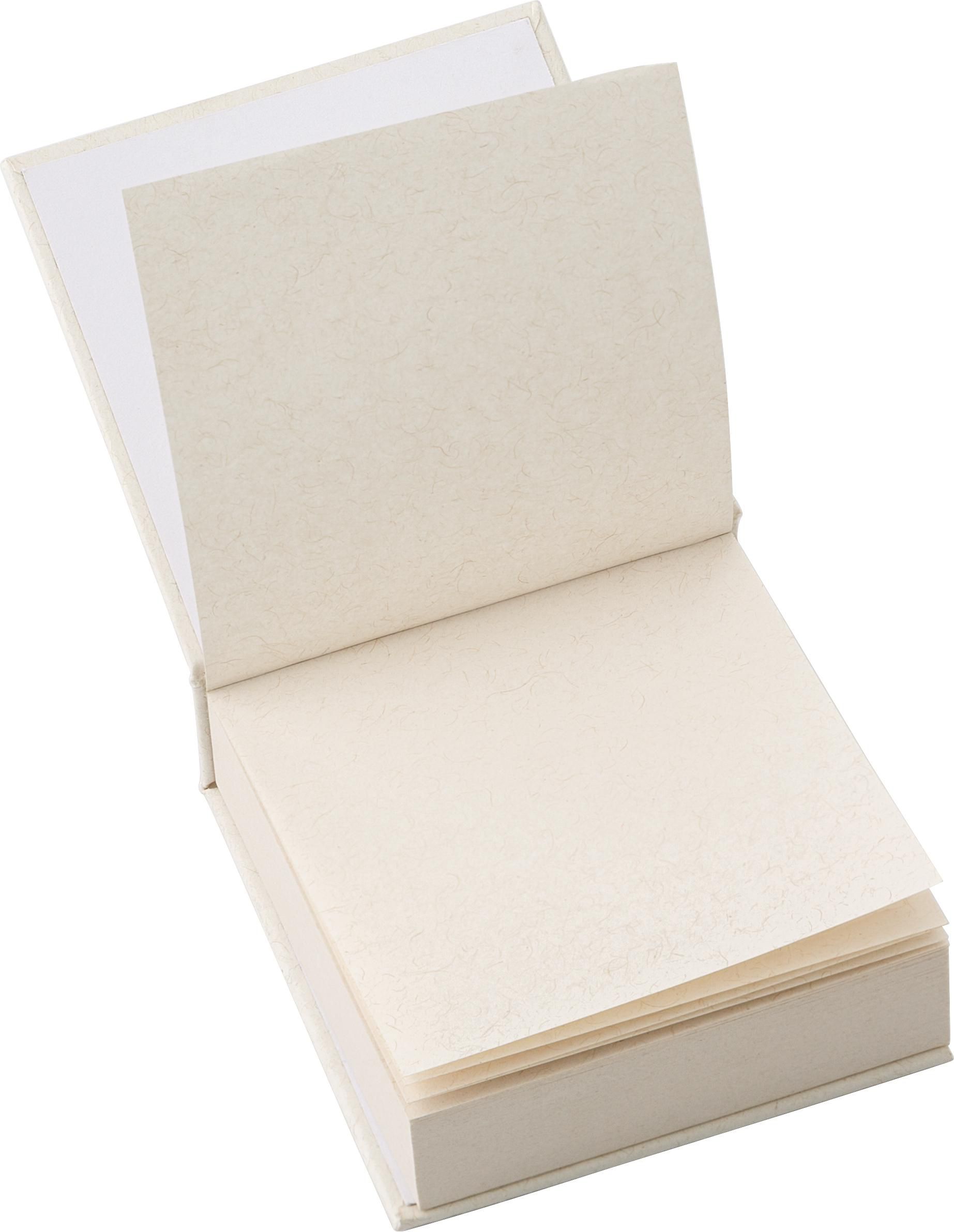 Bloc de notas de cartón de leche reciclado Thalassa