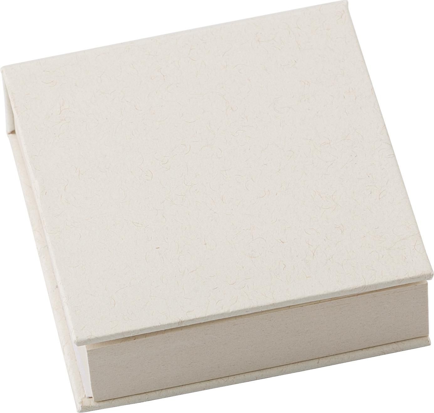 Bloc de notas de cartón de leche reciclado Thalassa