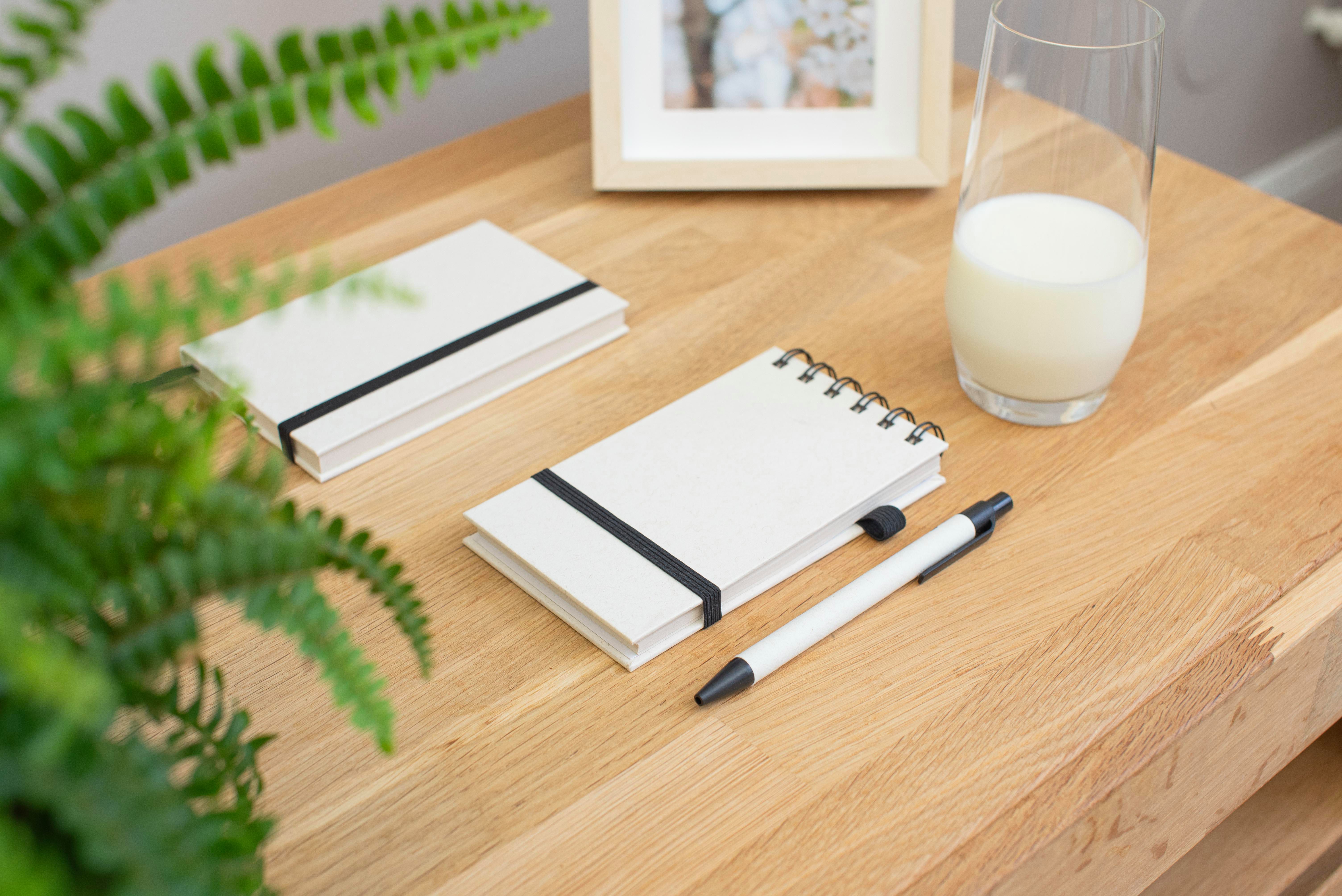 Cuaderno de cartón de leche reciclado Martha