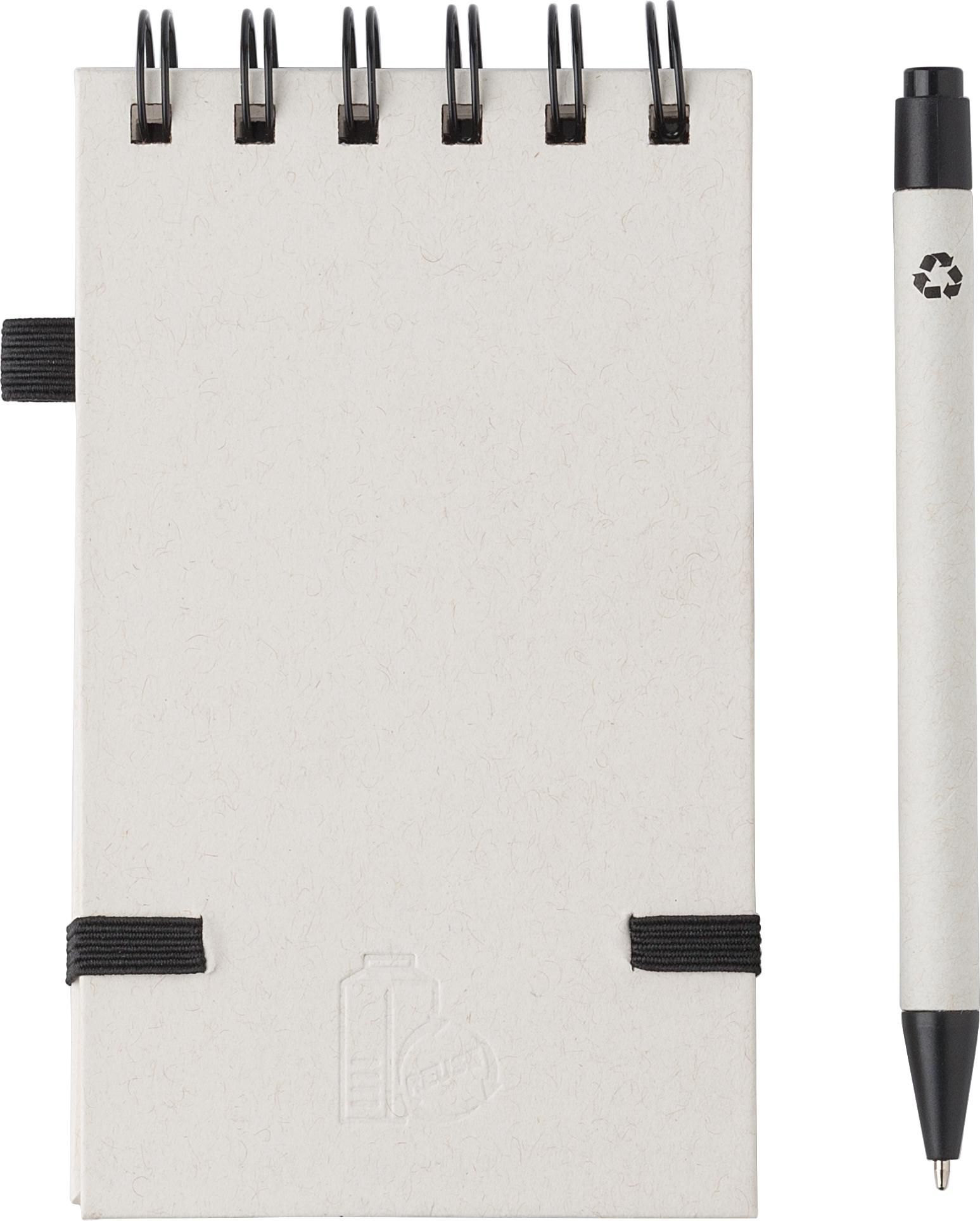 Cuaderno de cartón de leche reciclado Martha