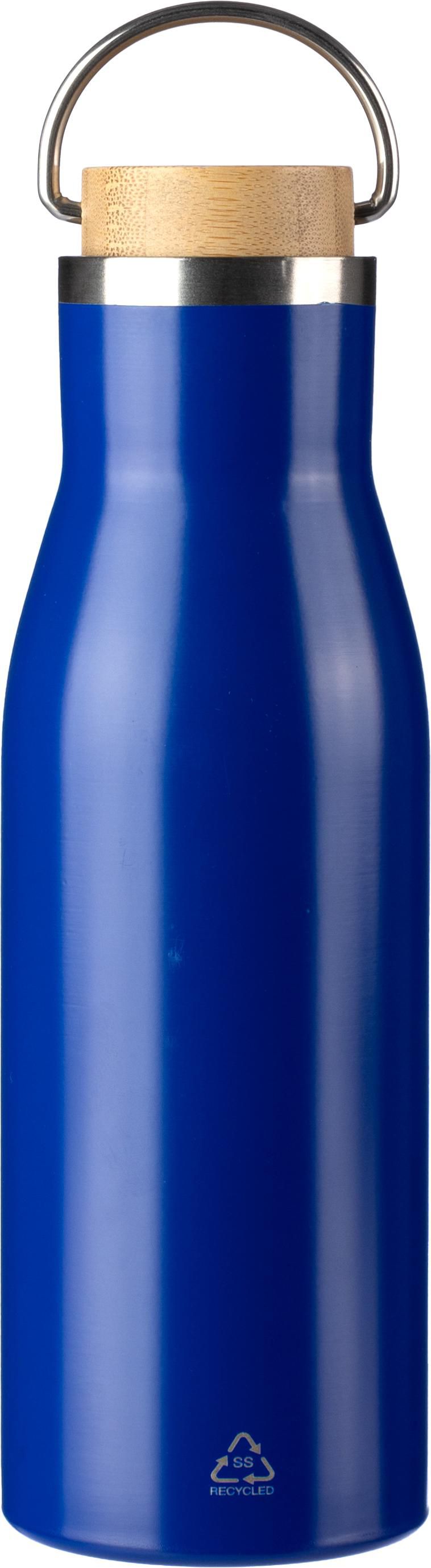 Botella de acero inox. reciclado Aline