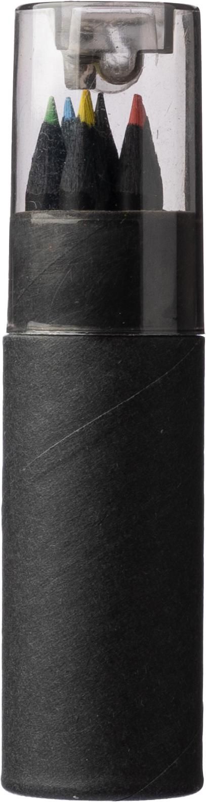 Set de escritura en tubo de cartón reciclado Beate