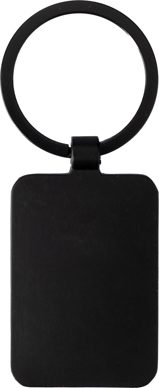 Llavero de metal y bambú Brigitte