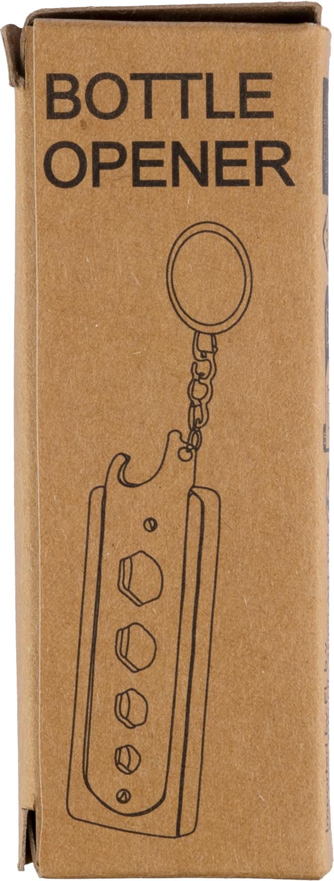 Llavero multifunción de bambú Klaus