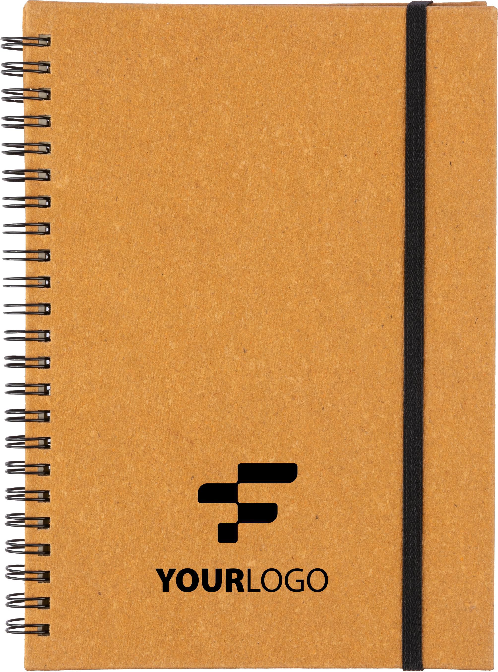 Cuaderno de cuero reciclado Egon