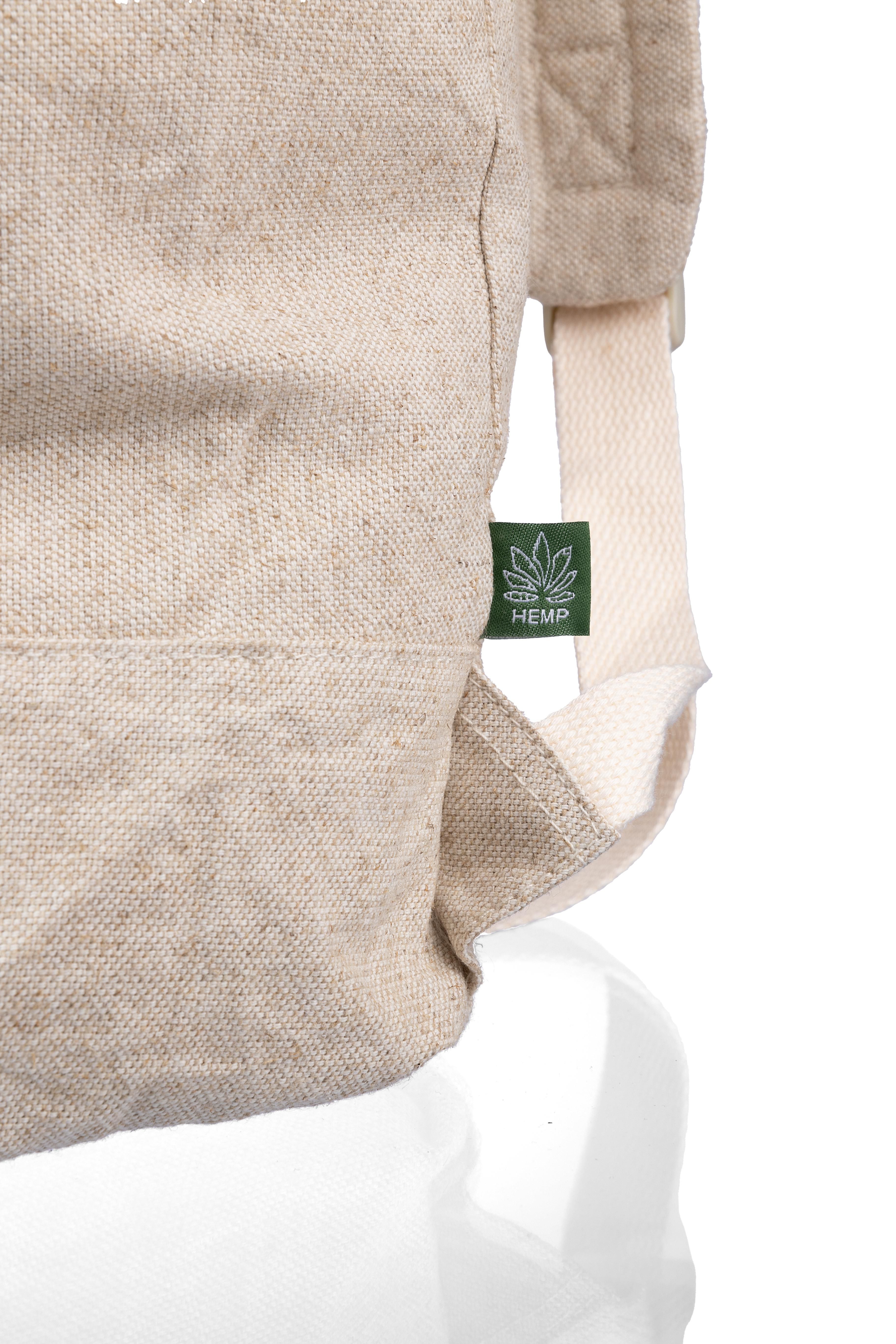 Mochila enrollable de cáñamo Margarete