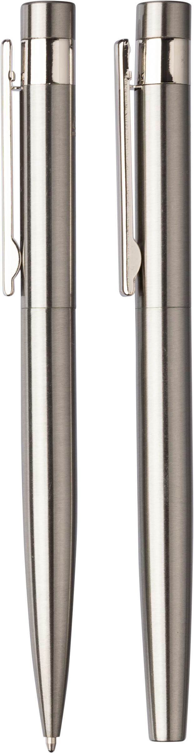 Set de escritura de acero inox. reciclado Fritz